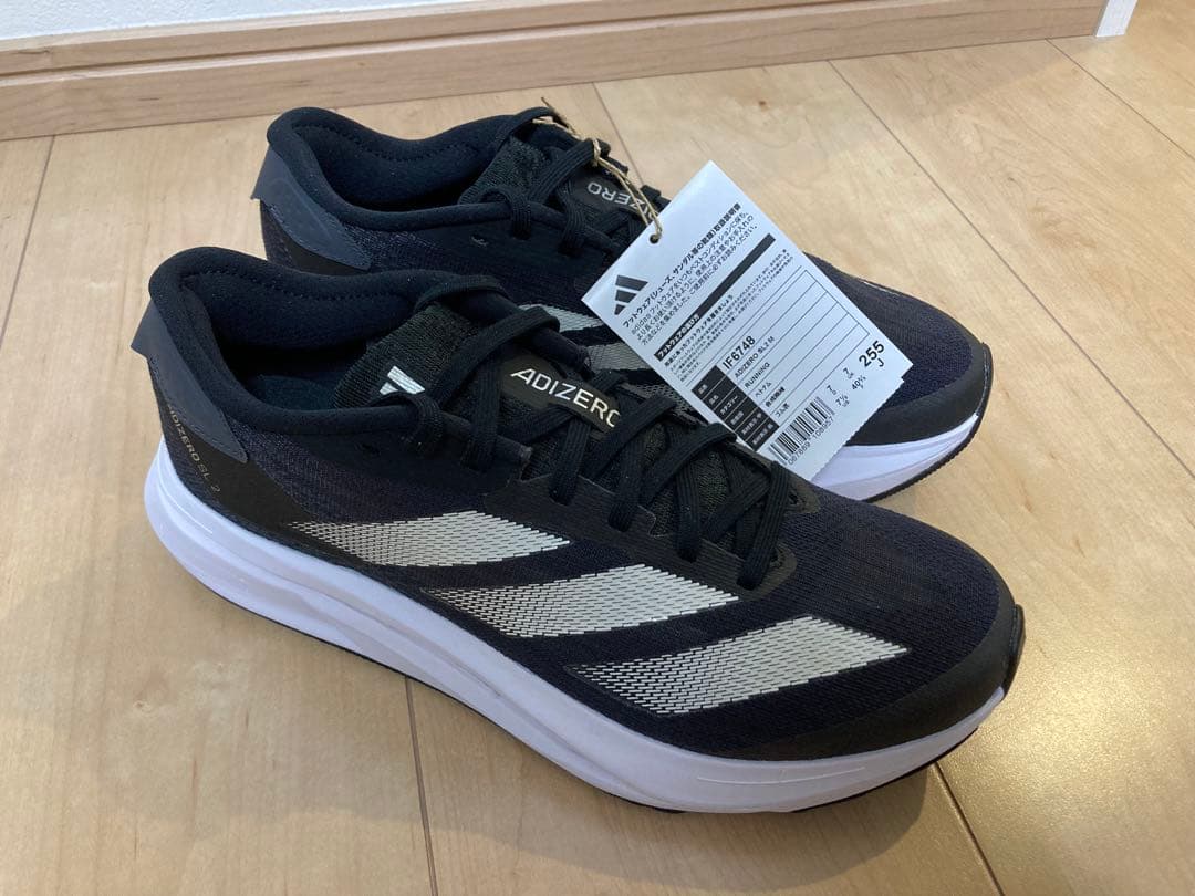 アディゼロ adizero SL2 25.5cm ランニング 新品タグ付き