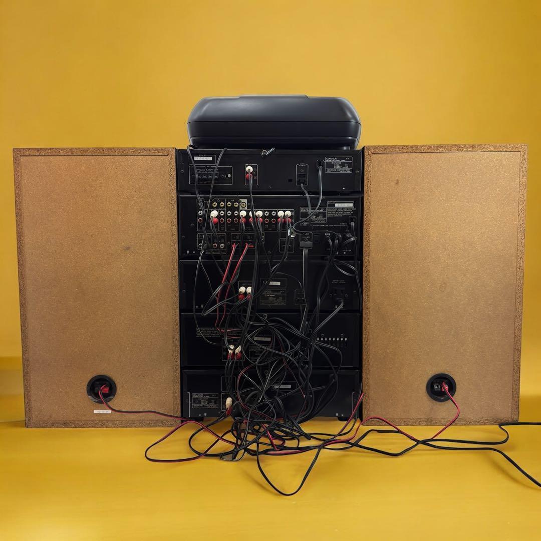 KENWOOD ROXY J5 システムコンポ 取説 リモコン付 動作現状品