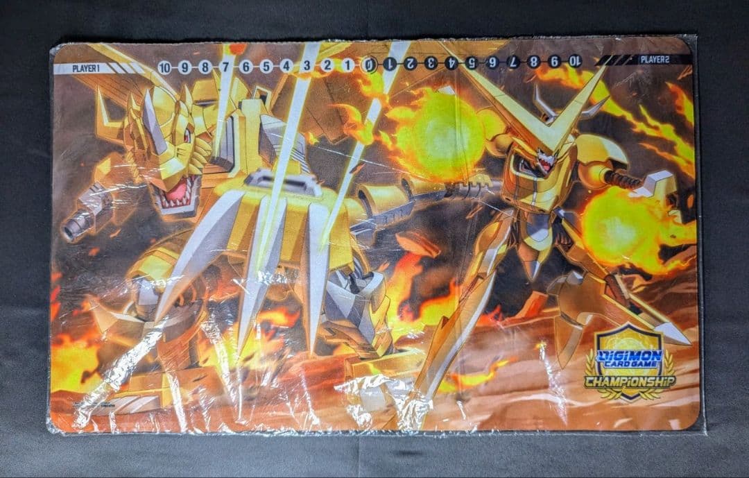 ジークグレイモン　オメガシャウトモン プレイマット デジモンカードゲーム デジカ