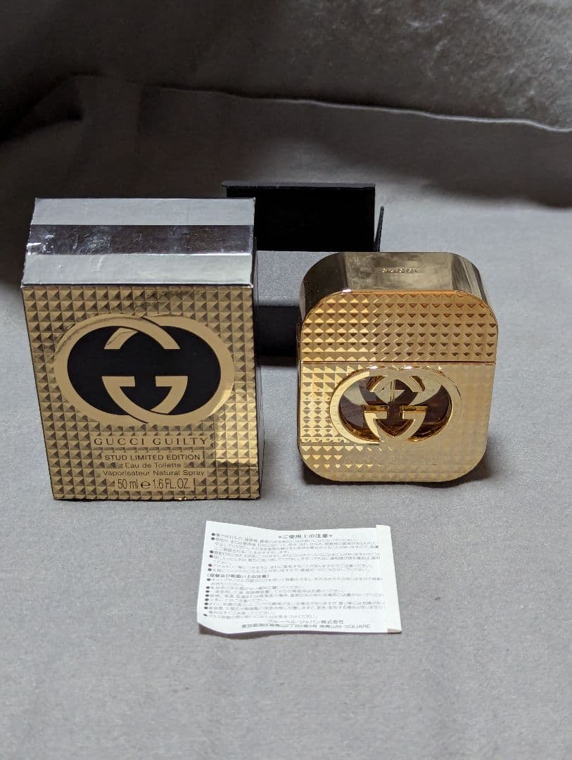 廃盤希少グッチギルティスタッドリミテッドエディションEDT50ml