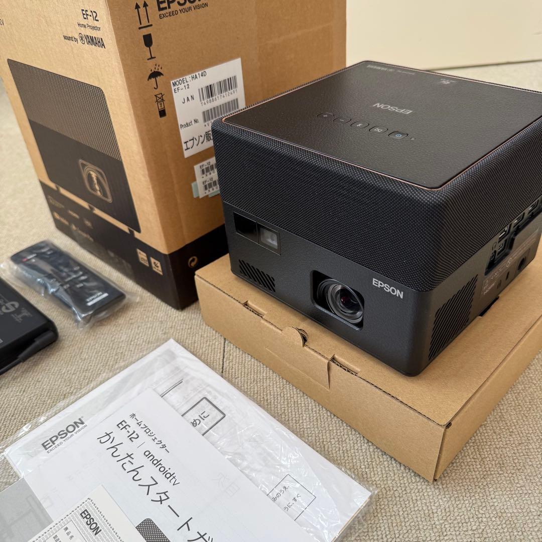【超美品】EPSON EF-12 プロジェクター レーザー
