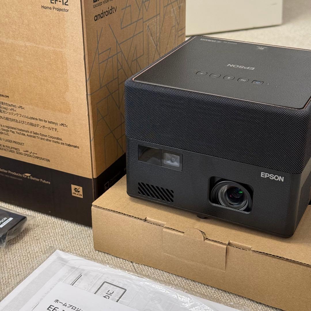 【超美品】EPSON EF-12 プロジェクター レーザー