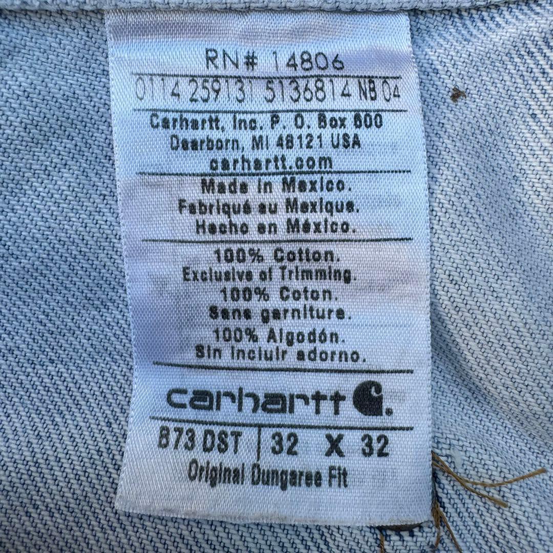 Carhartt Denim ダブルニー “ICE BLUE” W32