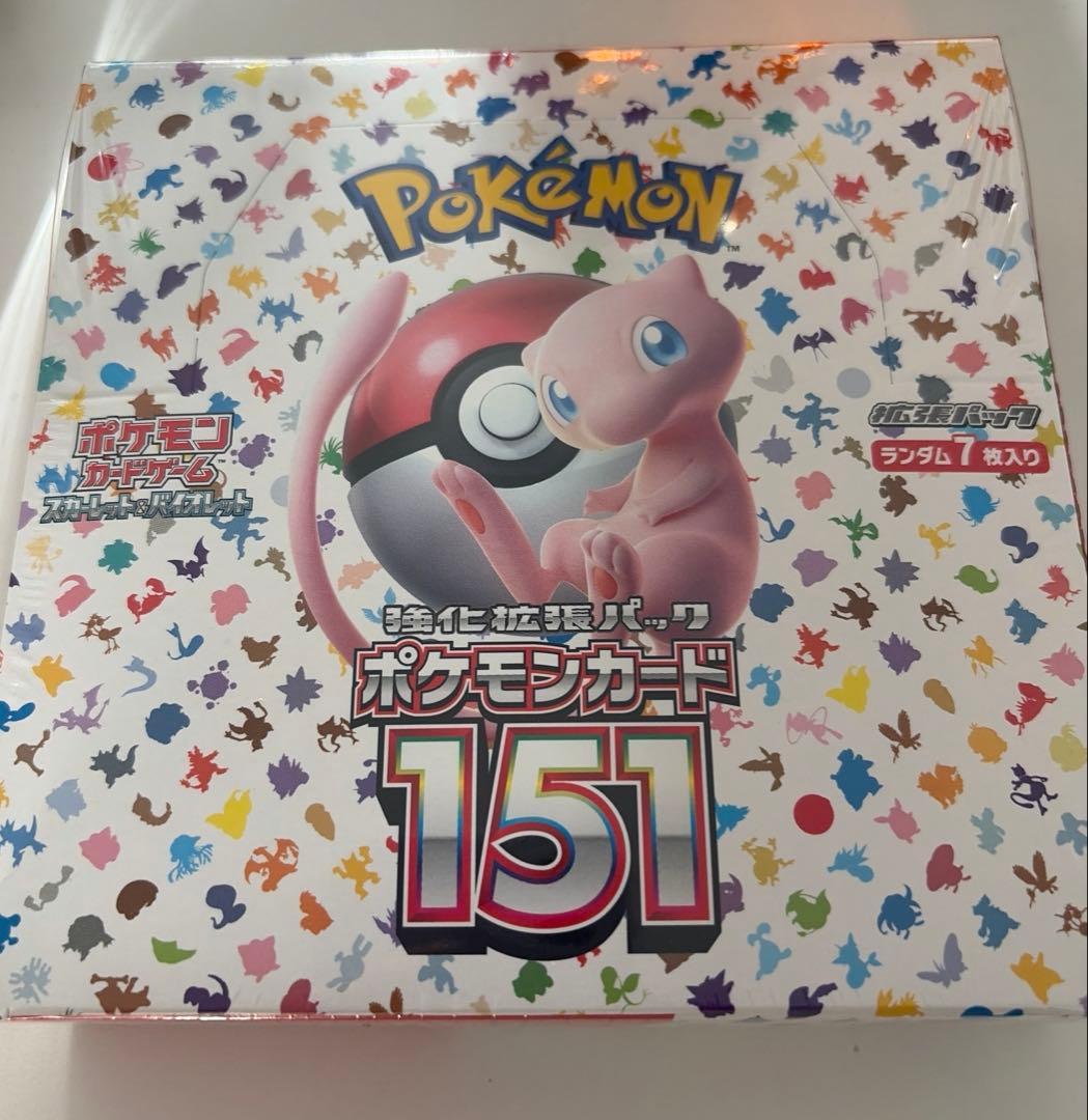 ジ*レ様 (シュリンク付き) ポケモンカード151 BOX