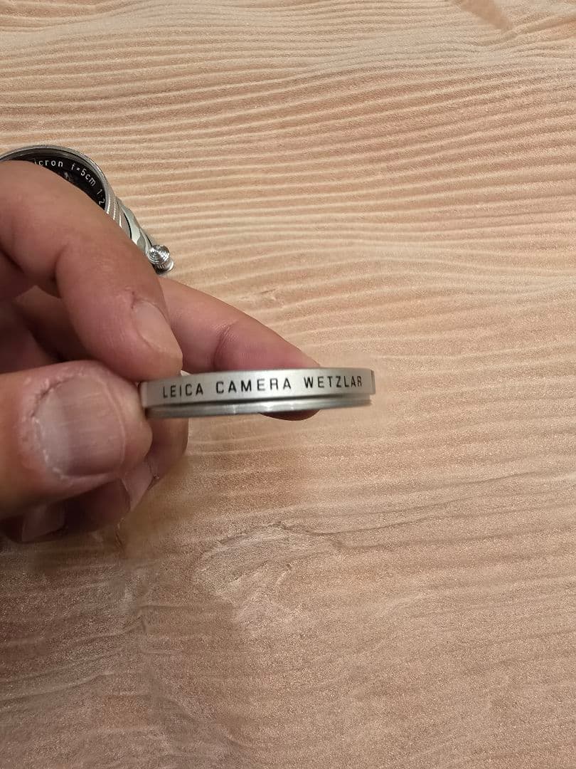 【美品】ライカ LEICA ズミクロン 50mmF2 M 固定　初代