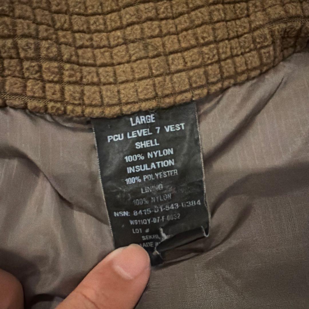 SEKRI PCU LEVEL7 VEST サイズL