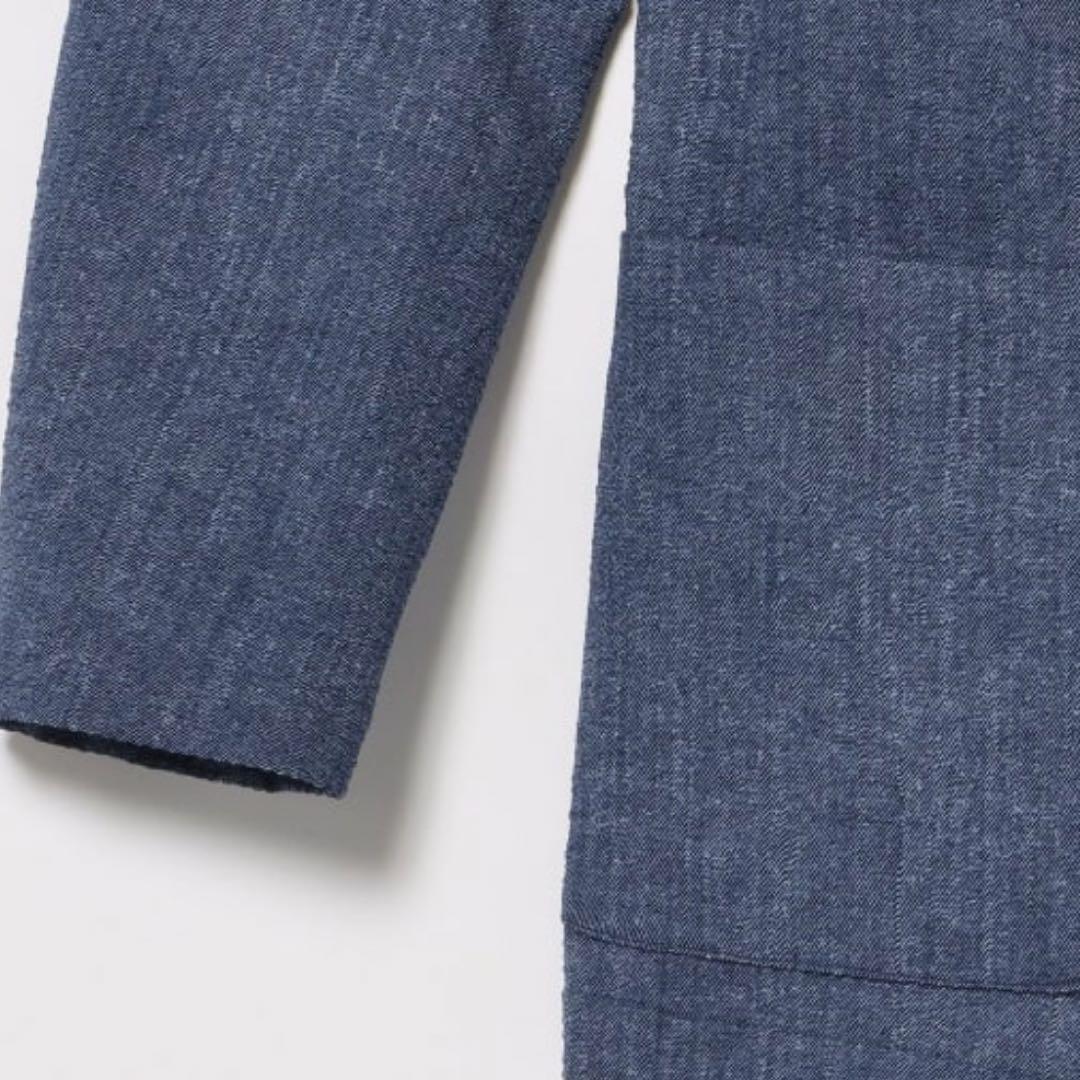 BEAMS デニムプリント シアサッカー 2ボタン ジャケット パンツ　セット