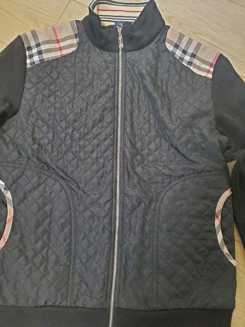 BURBERRY LONDON　キルティング　ジャケット ブルゾン　黒