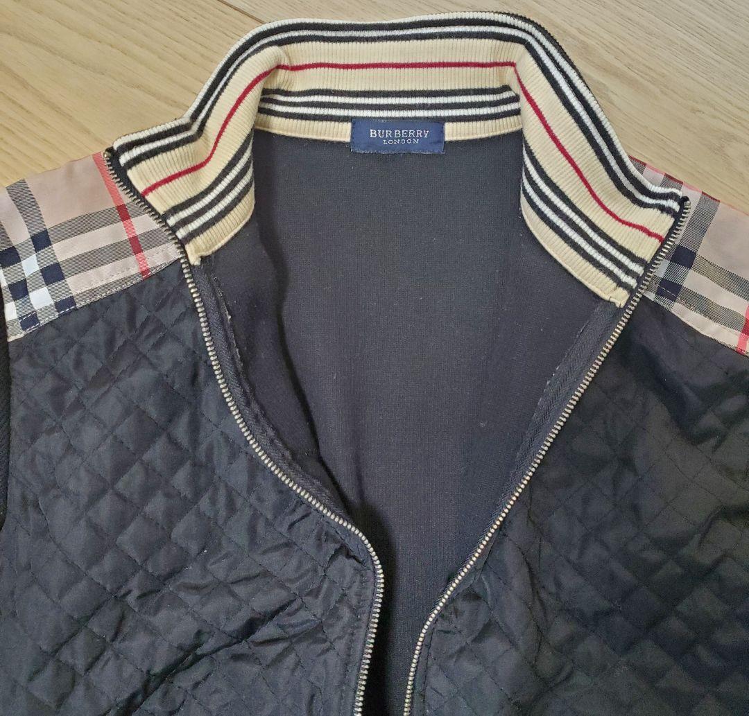 BURBERRY LONDON　キルティング　ジャケット ブルゾン　黒