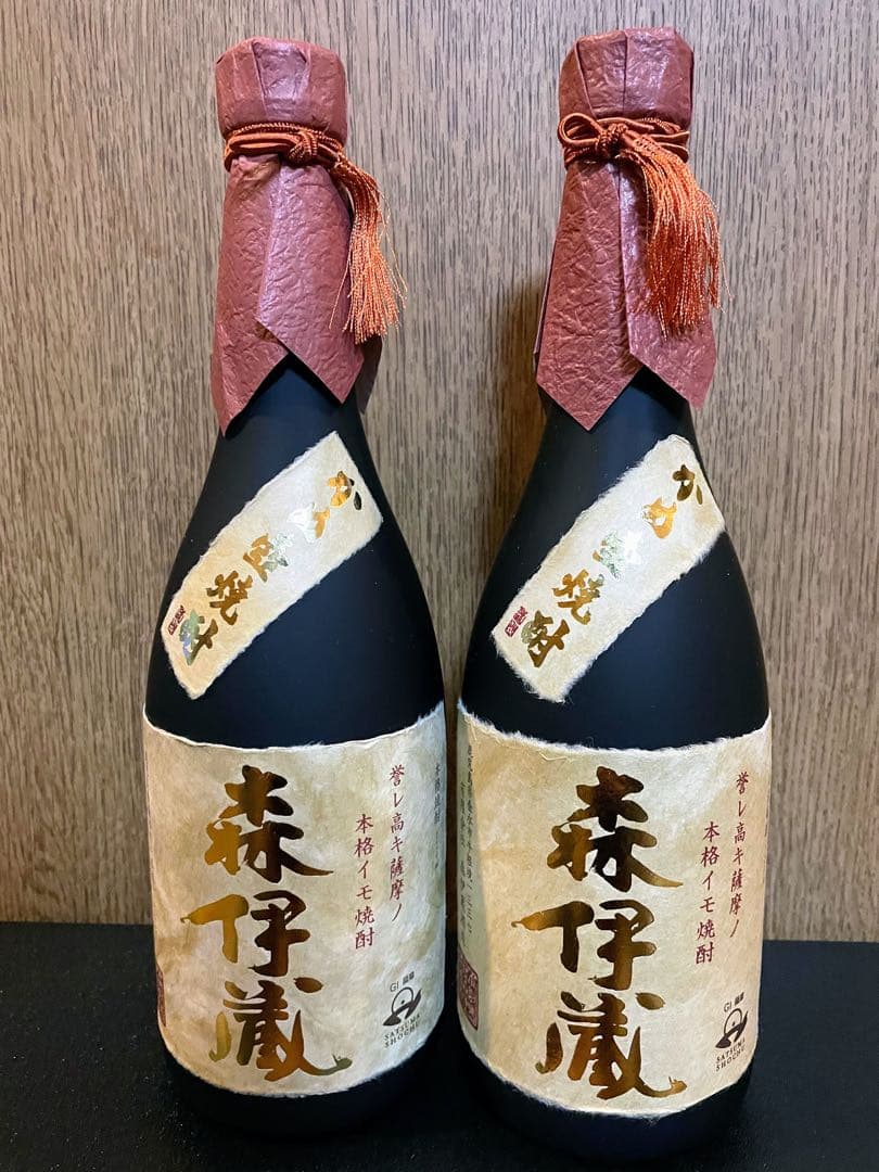 森伊蔵金ラベル本格芋焼酎 720ml 2本セット