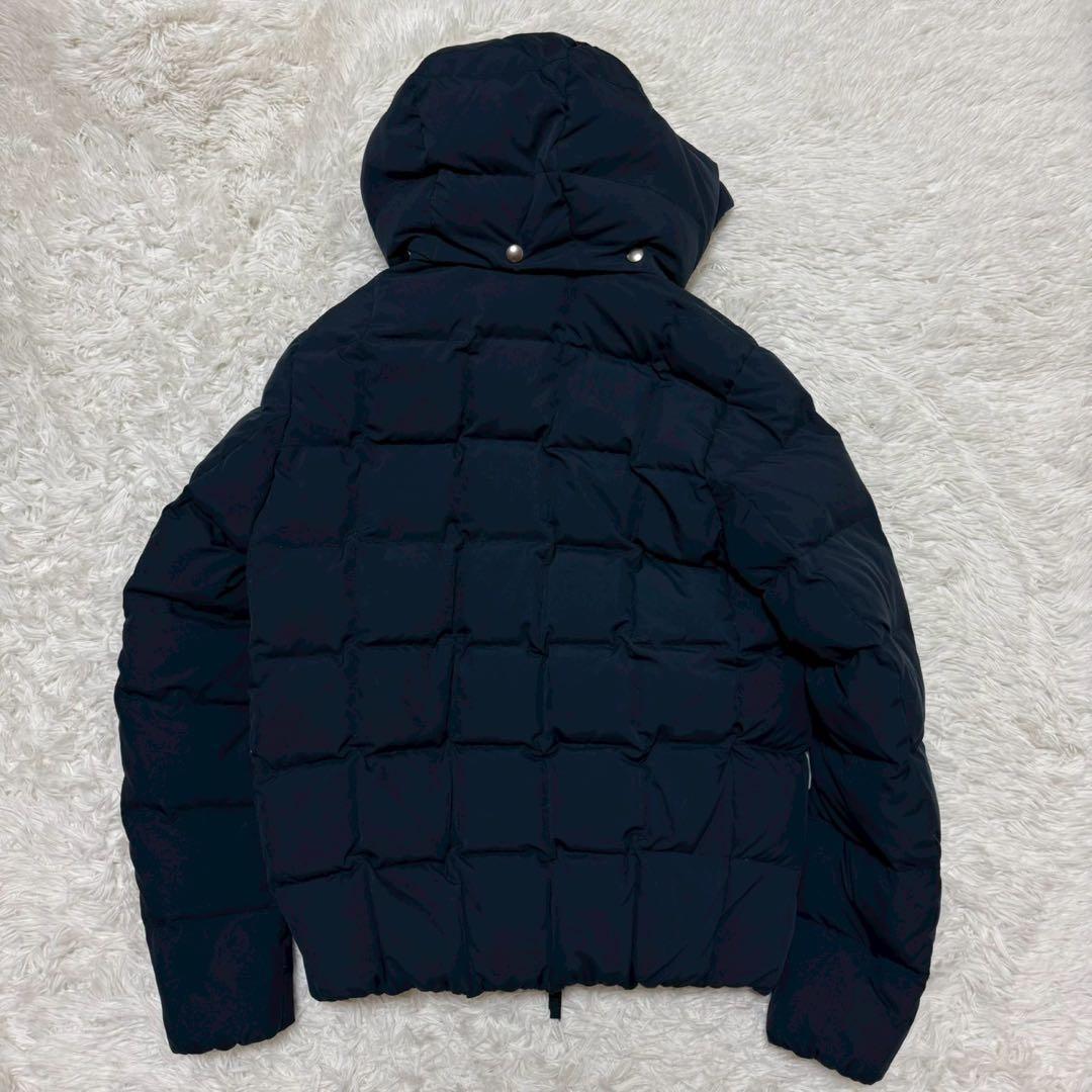 美品✨ナノユニバース 西川ダウン カグラジャケット 2way ダブルジップ 濃紺