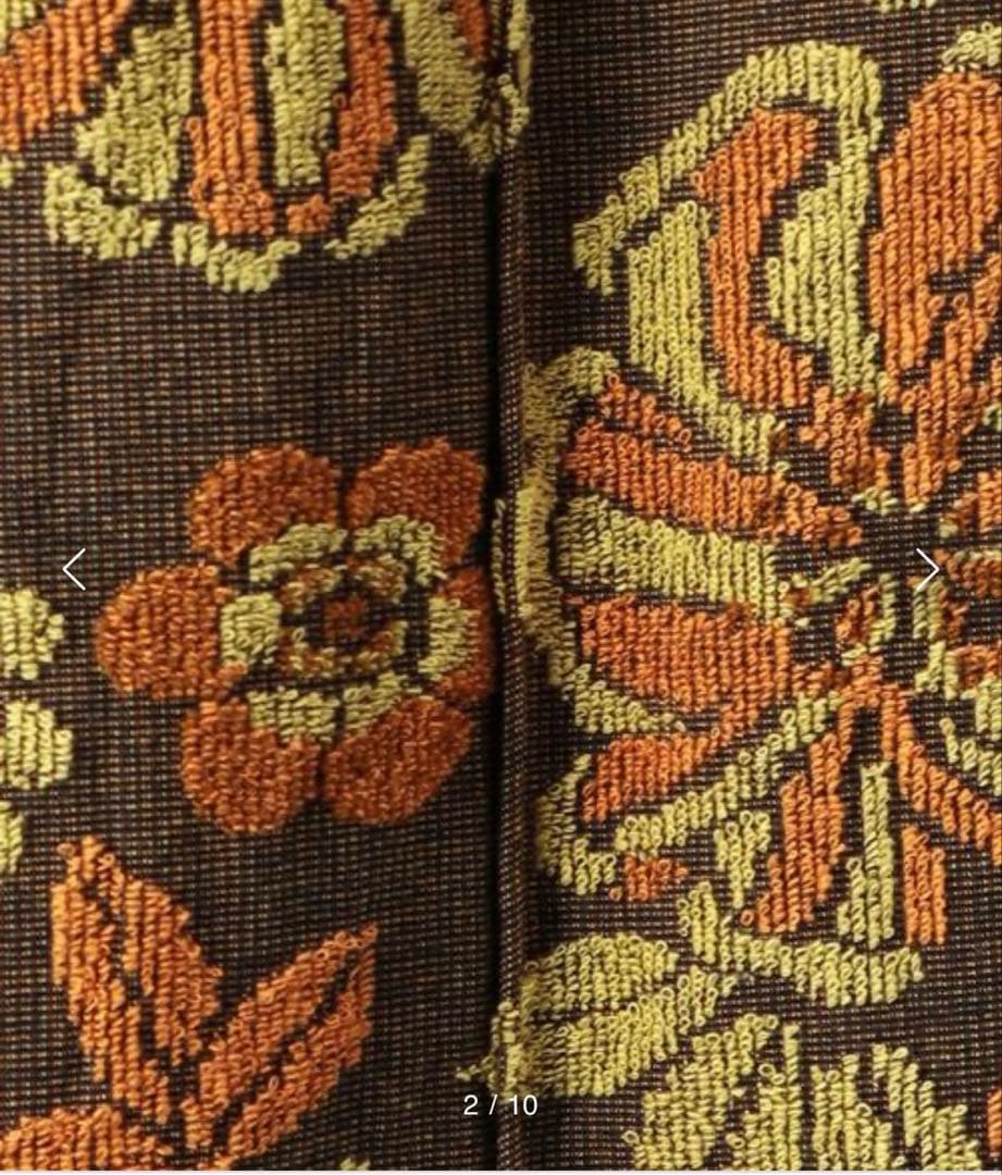 ＜INSCRIRE＞フラワーパイル パンツ