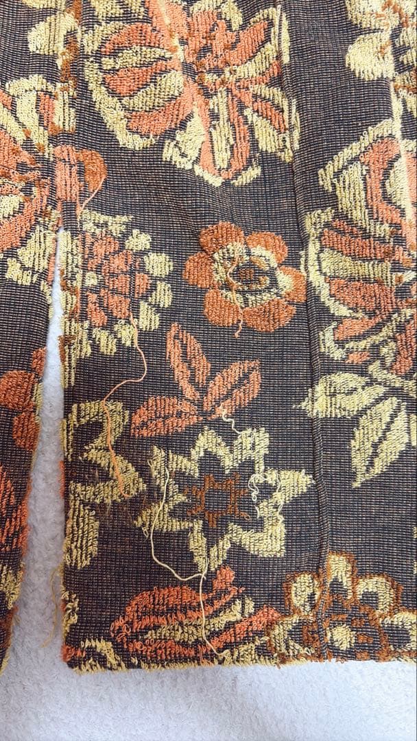 ＜INSCRIRE＞フラワーパイル パンツ