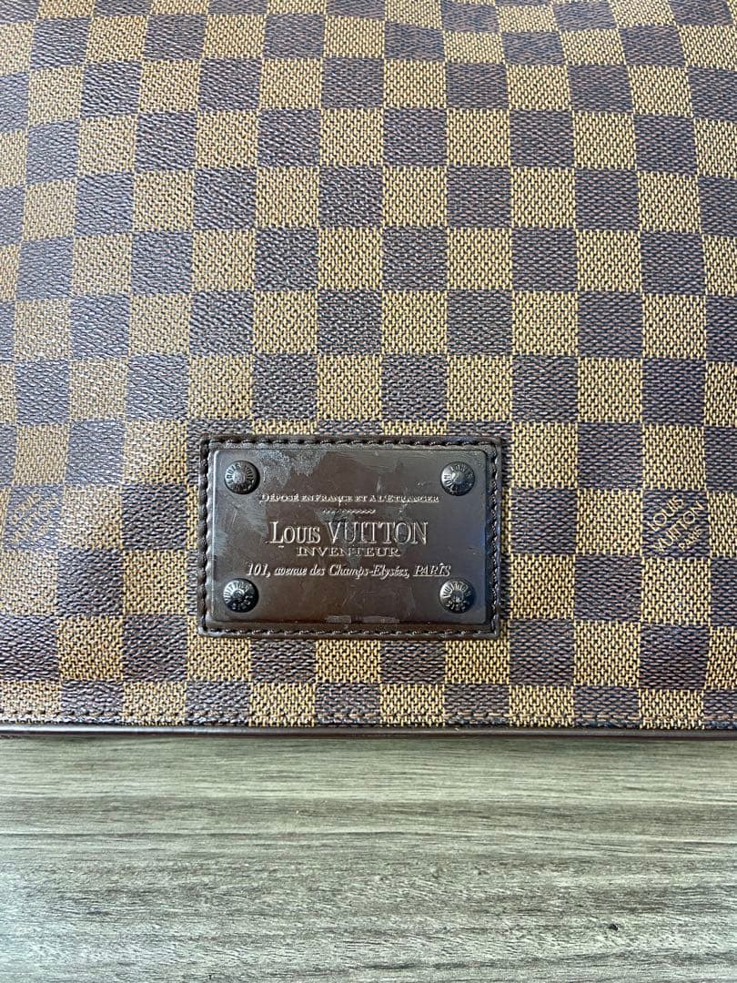 ルイヴィトン　ショルダーバッグ　ブルックリンMM N51211 エベヌ　ダミエ