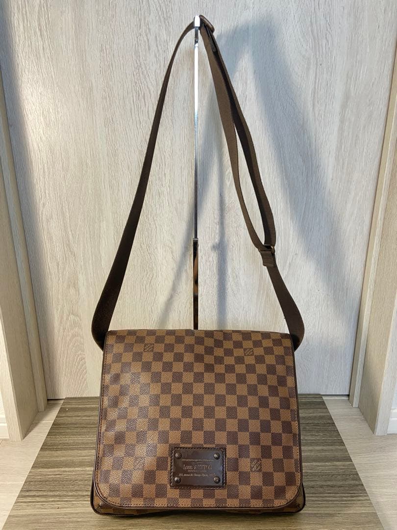 ルイヴィトン　ショルダーバッグ　ブルックリンMM N51211 エベヌ　ダミエ