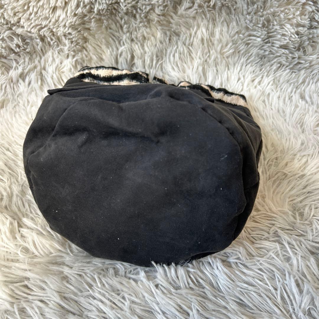 【未使用品】A VACATION BUCKET ZEBRAかごバッグ サファリ