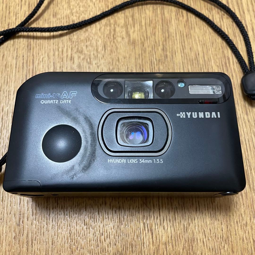 ヒュンダイ　mini-10AF quartz date フィルムカメラ　ジャンク