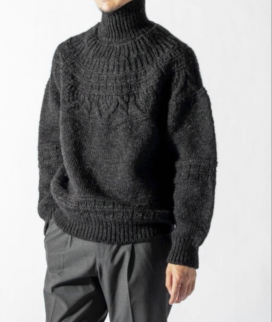 トップス BATONER SPREAD ALAN TURTLE NECK