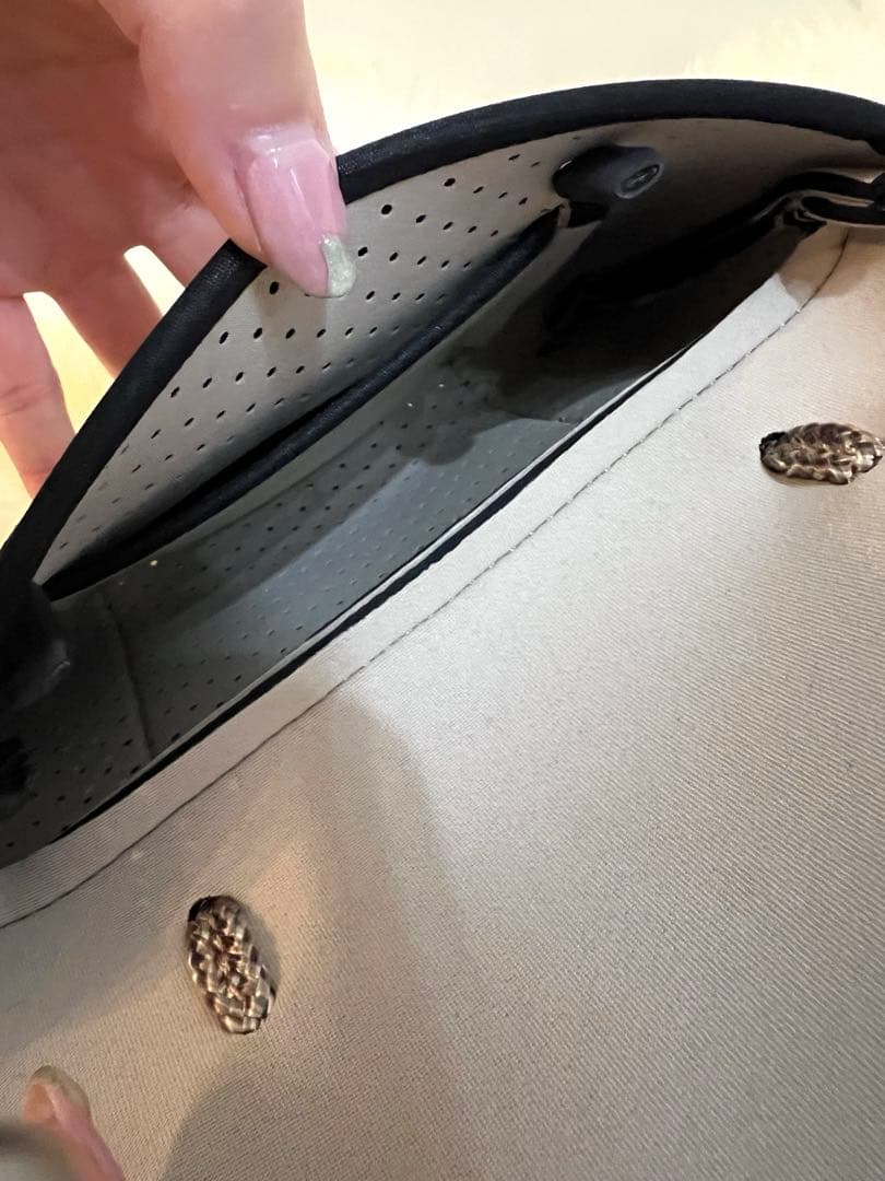 ステイトオブエスケープ　コンパスベルトバック　アッシュカラー