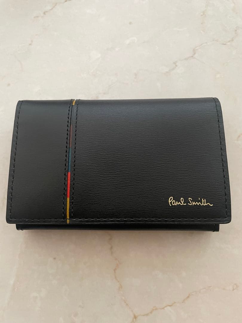 Paul Smith ブラックレザー 名刺入れ