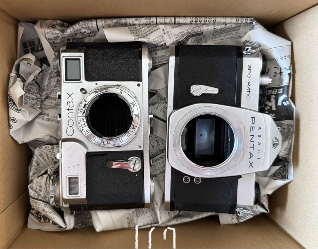 Contax フィルムカメラジャンクJ117