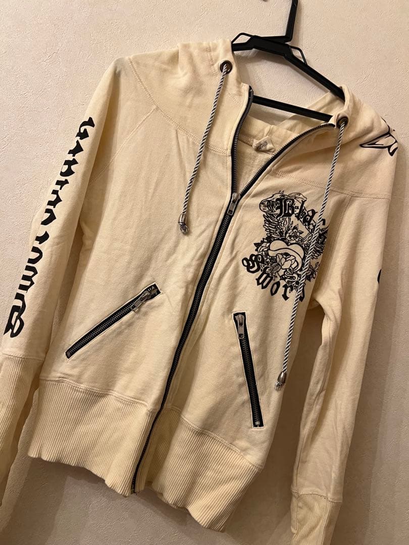 レア希少 d.i.a. ギャル服 パーカー スカル 平成ギャル ドクロ 骸骨