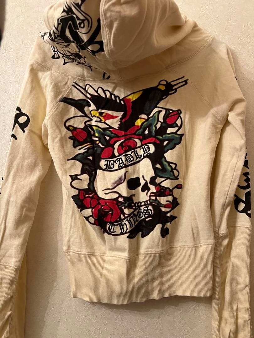 レア希少 d.i.a. ギャル服 パーカー スカル 平成ギャル ドクロ 骸骨