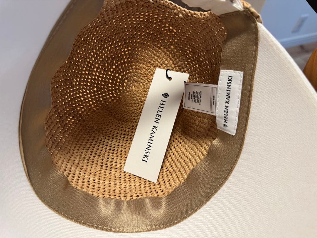 【新品未使用】ヘレンカミンスキー BLAISE ナチュラル×オフホワイト