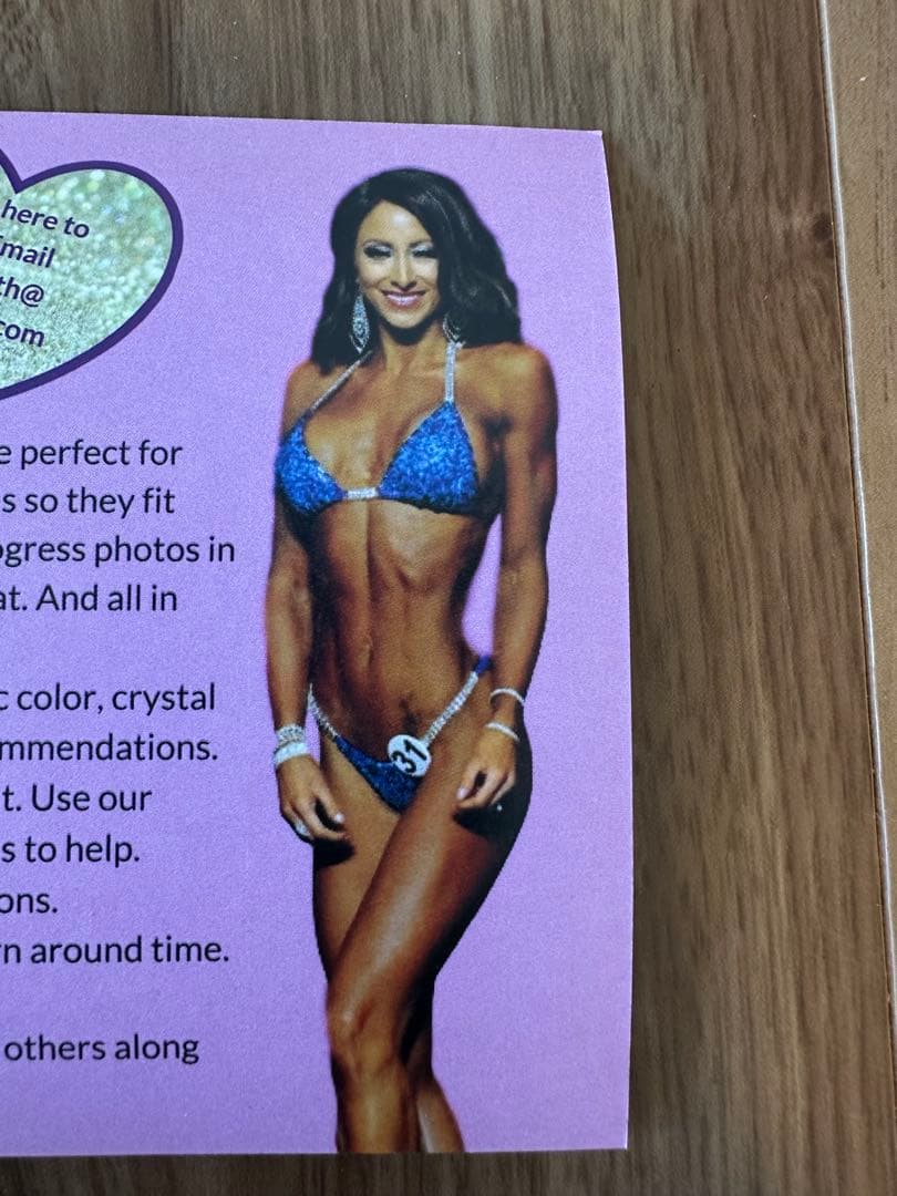 【新品未使用】コンテストビキニ FWJ サマスタ　IFBBプロ愛用ブランド