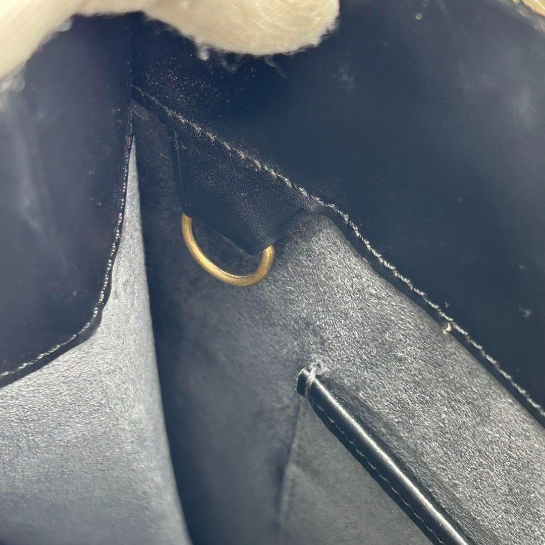 【美品】ルイヴィトン エピ オンブル ハンドバッグ ノワール M52102