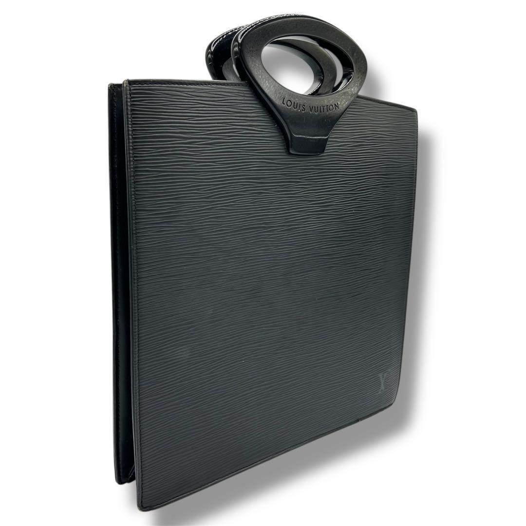 【美品】ルイヴィトン エピ オンブル ハンドバッグ ノワール M52102