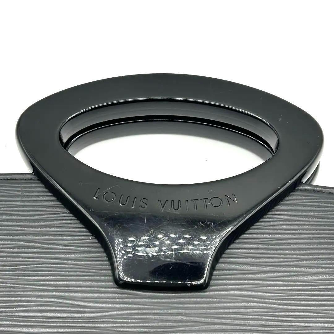 【美品】ルイヴィトン エピ オンブル ハンドバッグ ノワール M52102