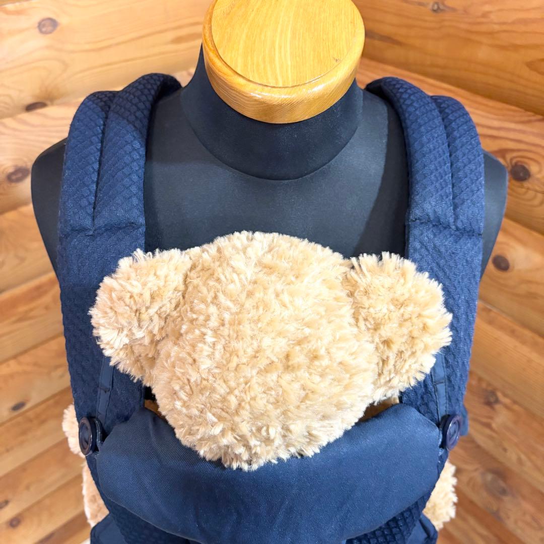 【美品】ergobaby 抱っこ紐 オムニブリーズ ミッドナイトブルー