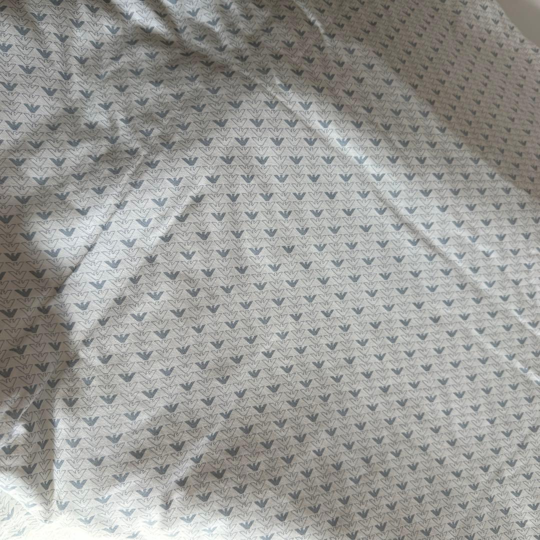 y*様 【新品未使用】エンポリオ アルマーニ ロゴプリント 両面コットンブランケ