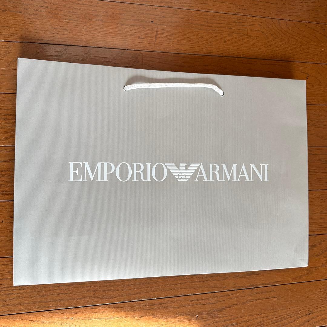 y*様 【新品未使用】エンポリオ アルマーニ ロゴプリント 両面コットンブランケ
