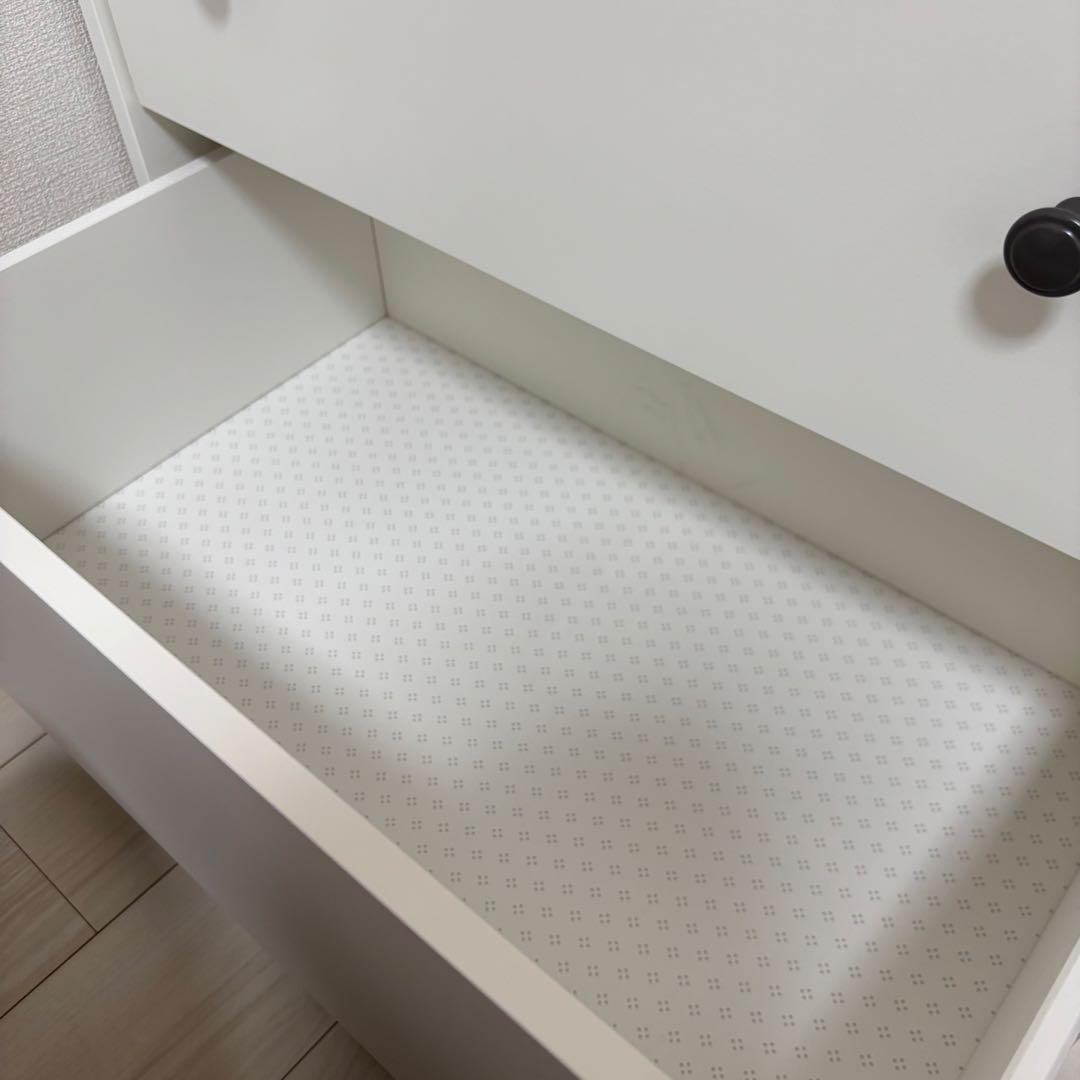 IKEA HAUGA ハウガ チェスト（引き出し×3）ホワイト