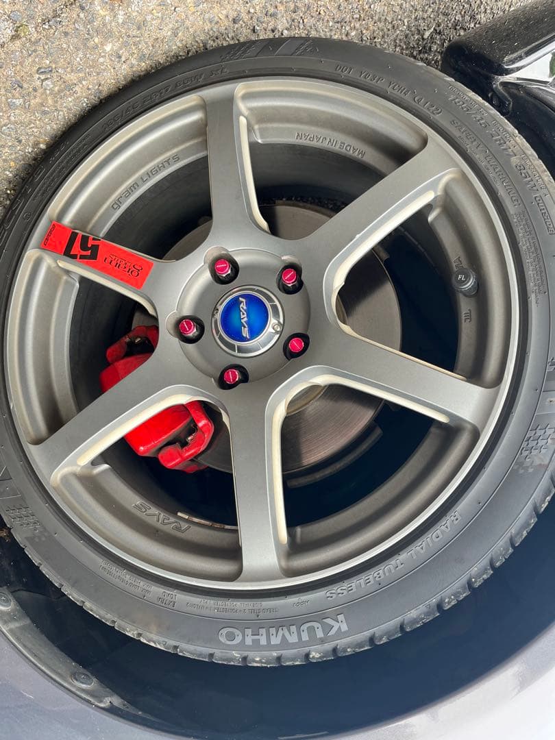 T*u様 値下げしましたRays glam lights 57 c6 4本セット