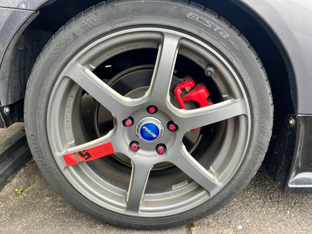 T*u様 値下げしましたRays glam lights 57 c6 4本セット