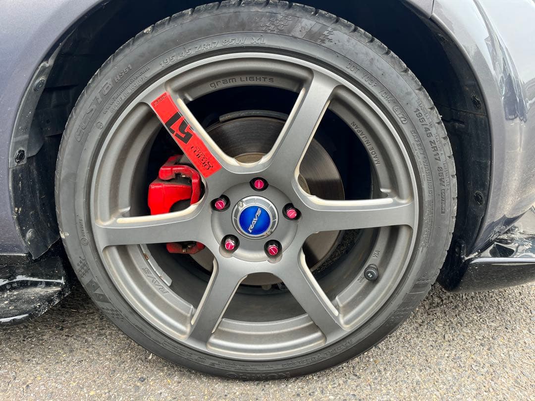 T*u様 値下げしましたRays glam lights 57 c6 4本セット