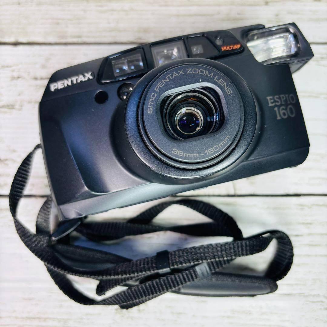 【動作良好】PENTAX フィルムカメラ ESPIO 160 ブラック