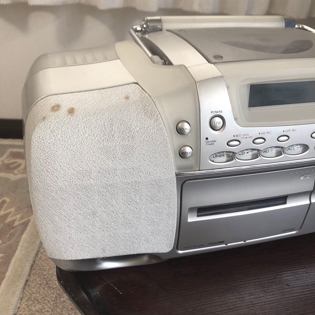 KENWOOD MDCDカセット　コンポ　MDXーF3 稼働品