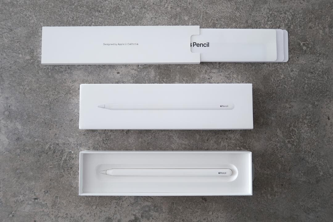 【美品】Apple Pencil (第2世代) 箱付き-アップルペンシル