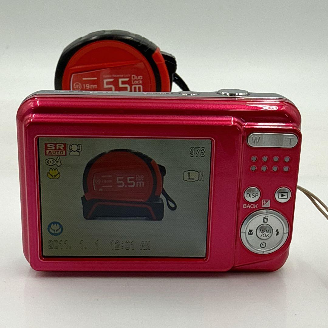 【単3形電池で動く】FUJIFILM FINEPIX AV デジカメ ピンク