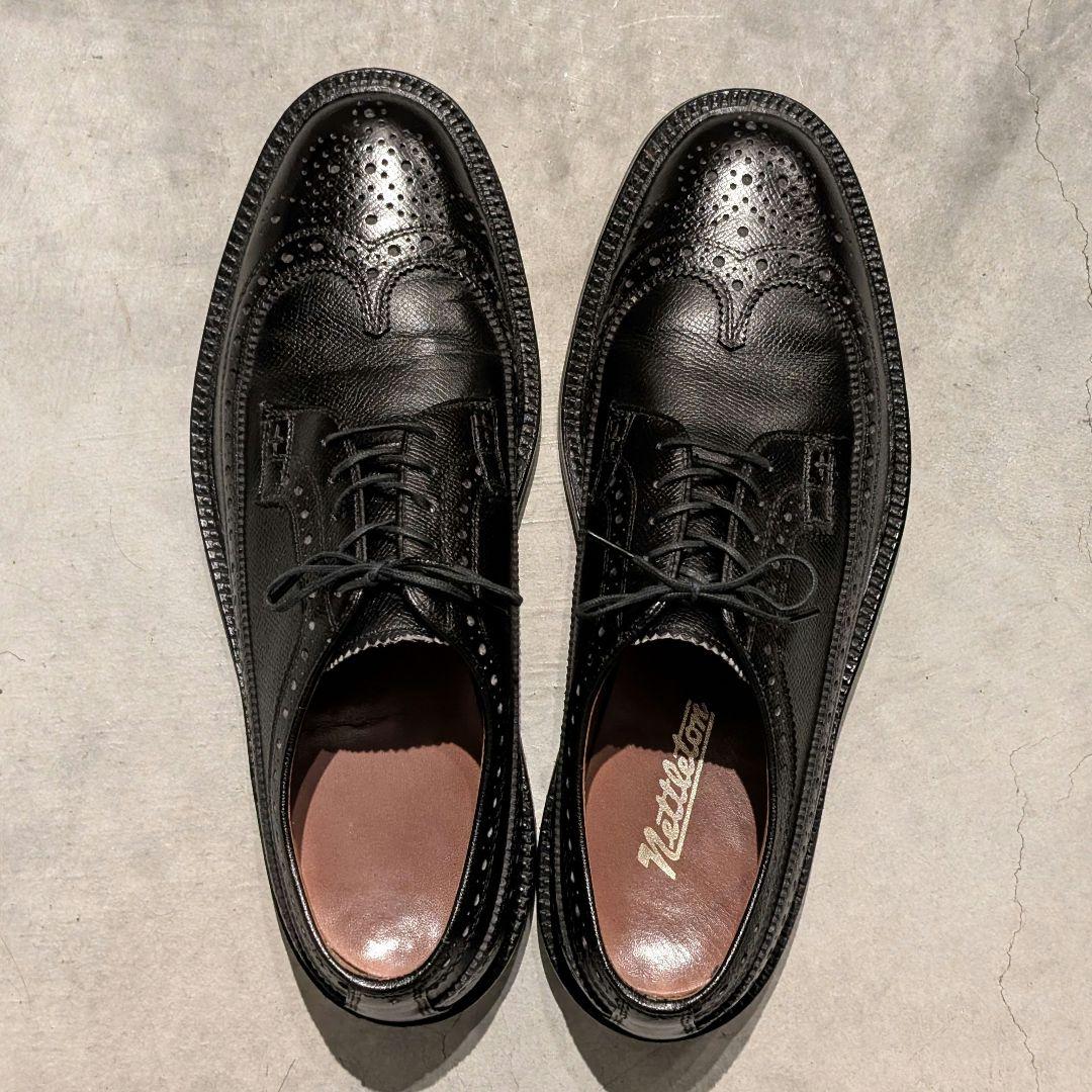 Nettleton ネトルトン ウイングチップ フルブローグ 7.5 C/A