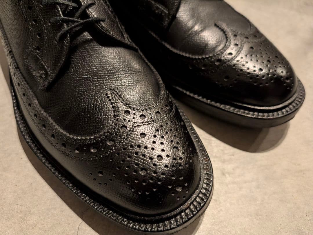 Nettleton ネトルトン ウイングチップ フルブローグ 7.5 C/A