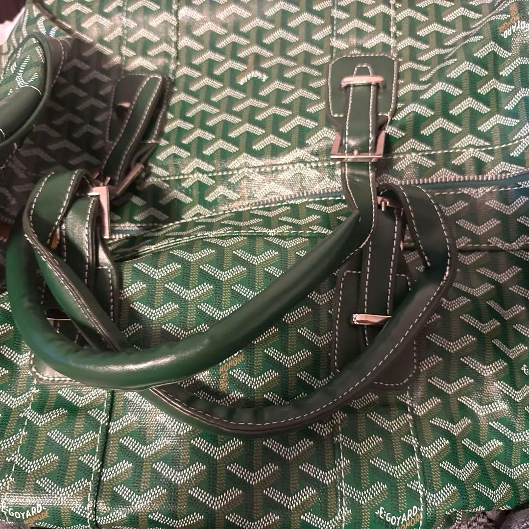 【即日発送】グリーンカラー　ボストンバッグ　ドラムバッグ