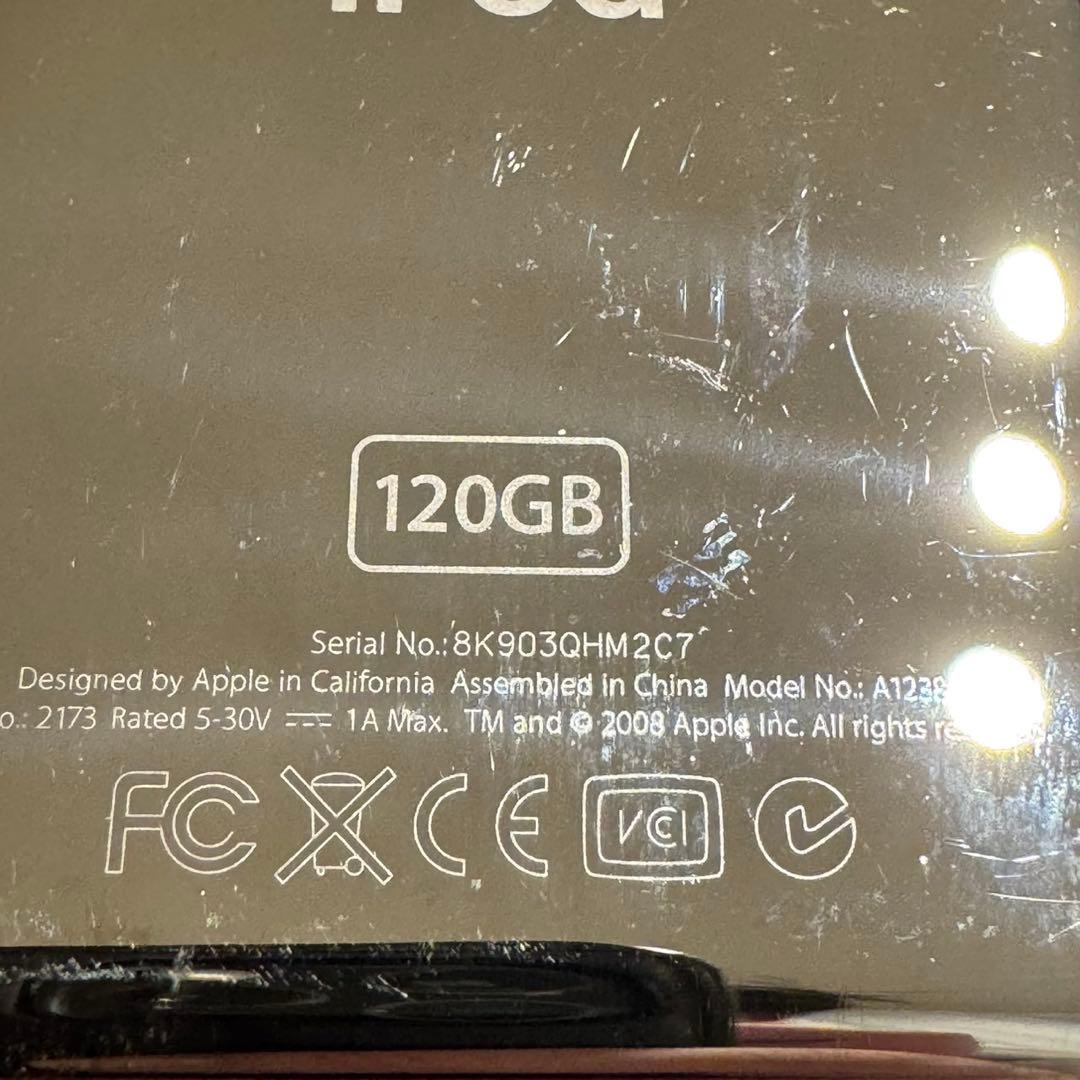 ポータブルプレーヤー Apple iPod Classic 120GB