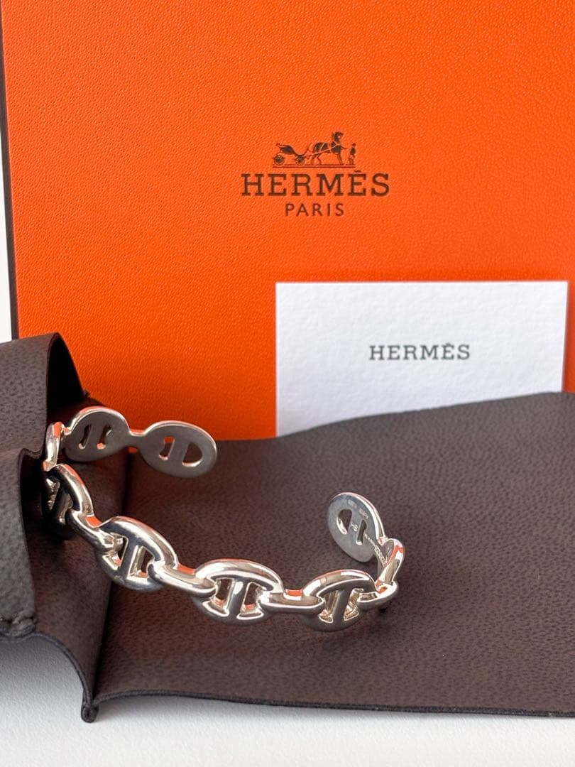 エルメス シェーヌダンクル アンシェネ バングル