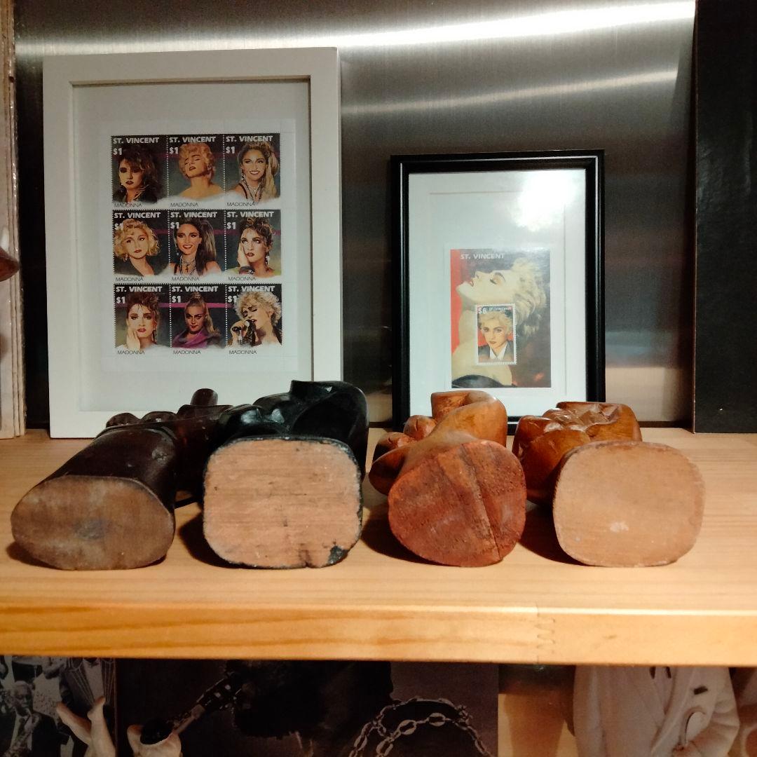 Fuck 　ファックユー　ハンド　手　置物　ビンテージ　反戦　20cm