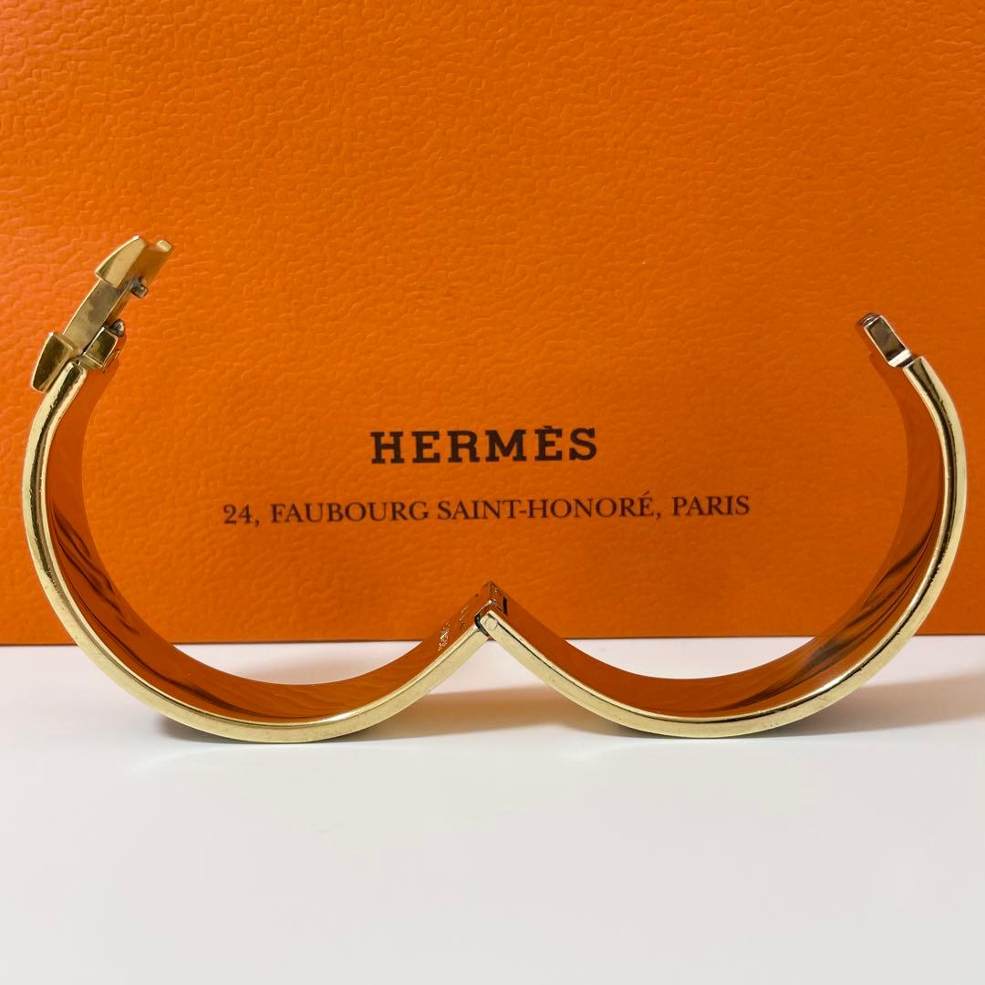 お*か様 【最終値下】エルメス クリックH クリッククラック バングル ブラック